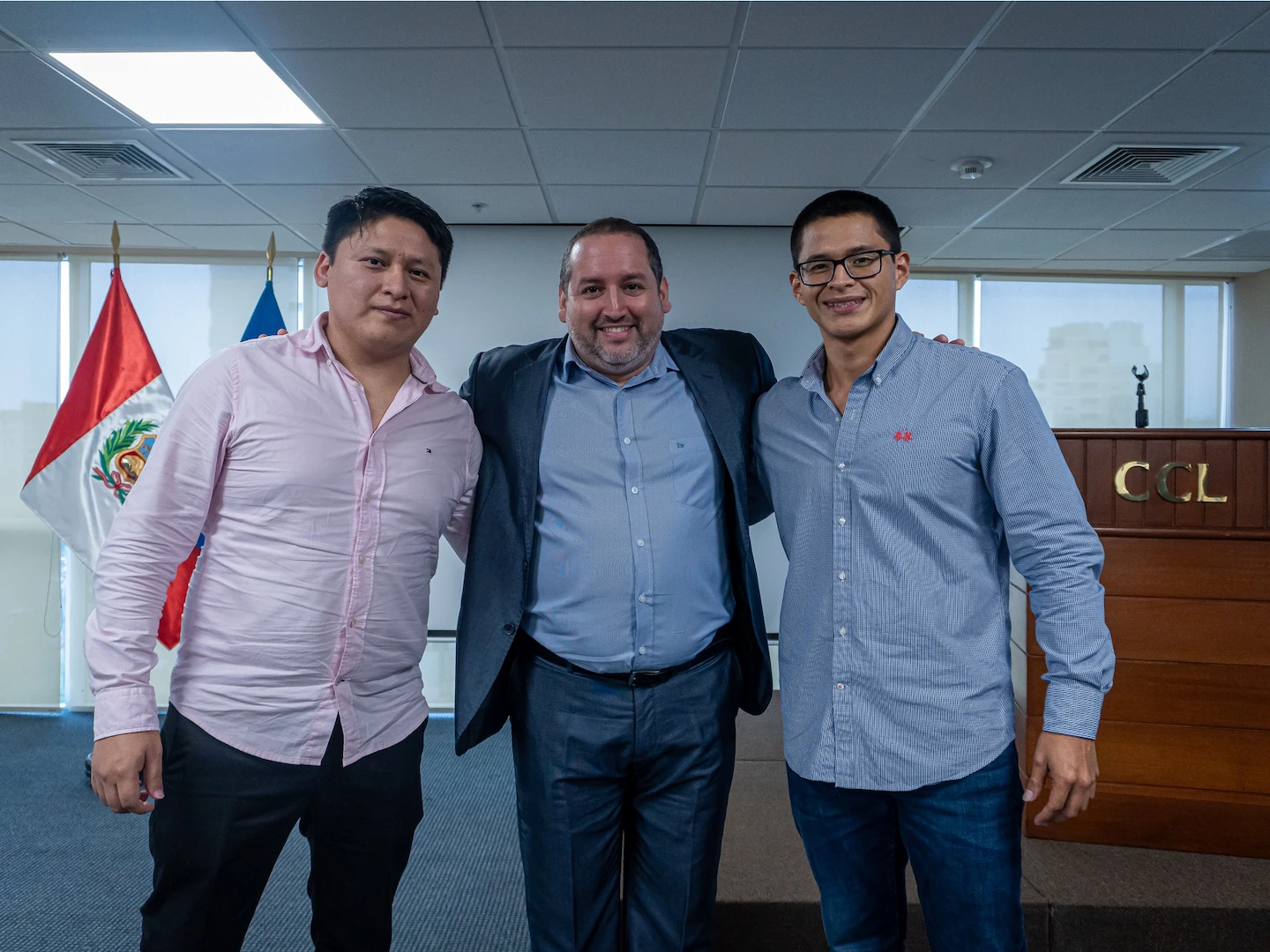 WAI Technology junto a representantes de la Cámara de Comercio de Lima